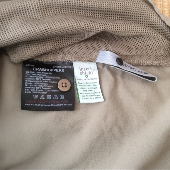 Craghoppers Insect Shield Adventure Shirt - 14 - Picture 10 of 11